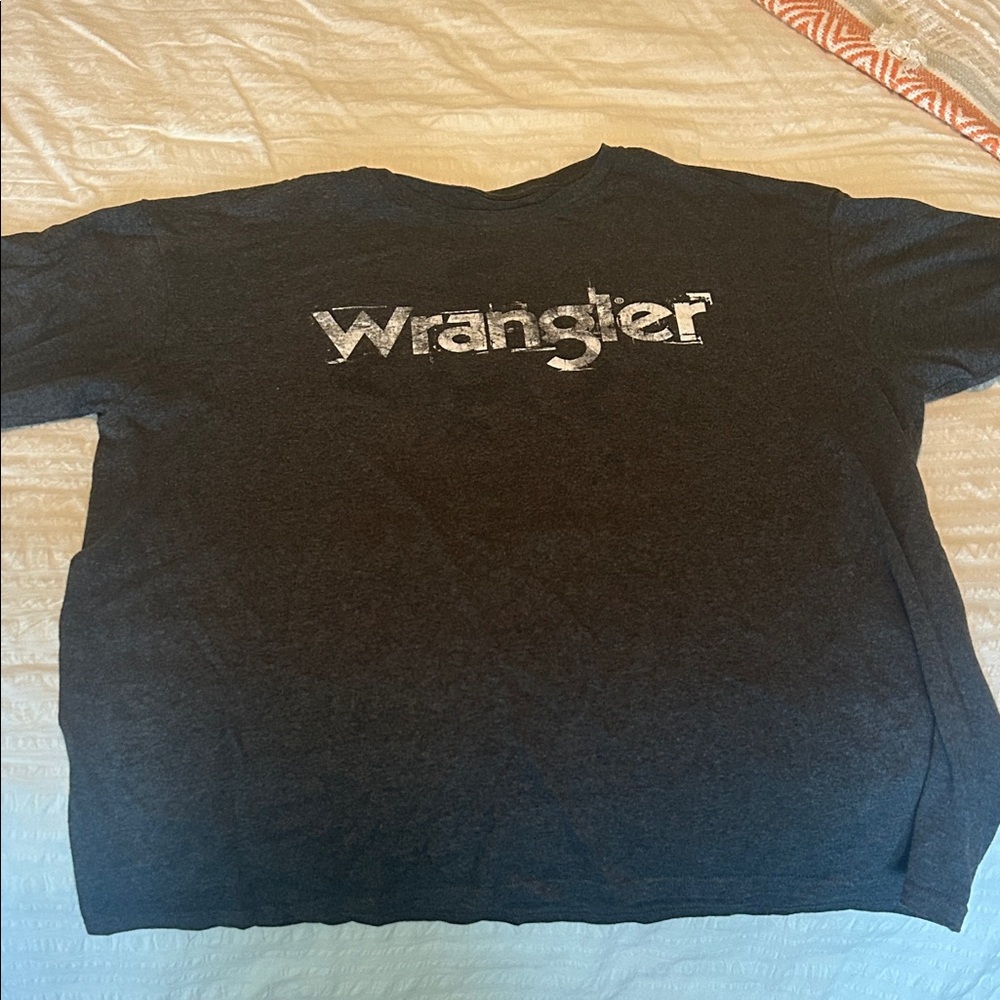 Wrangler Men's Charcoal Tee